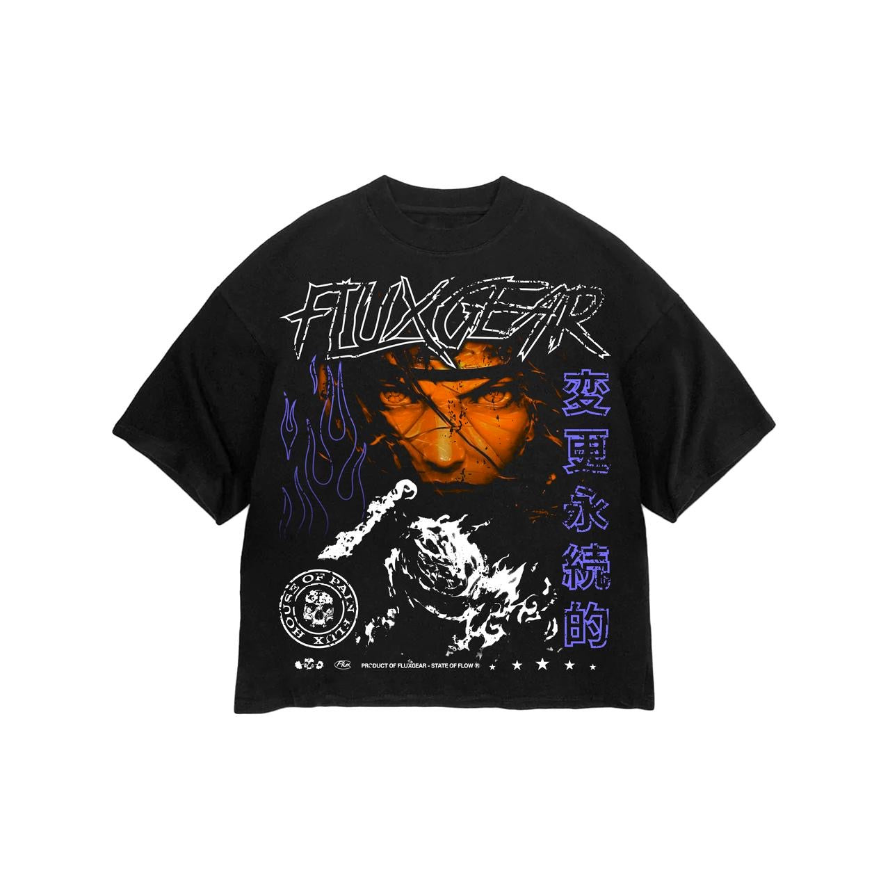 "DIVINE SUFFERING" Anime Graphic TEE