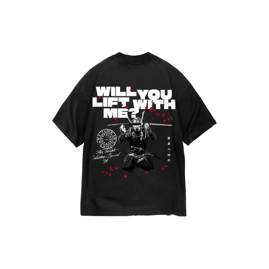 "LIFT WITH ME" Graphic T-Shirt