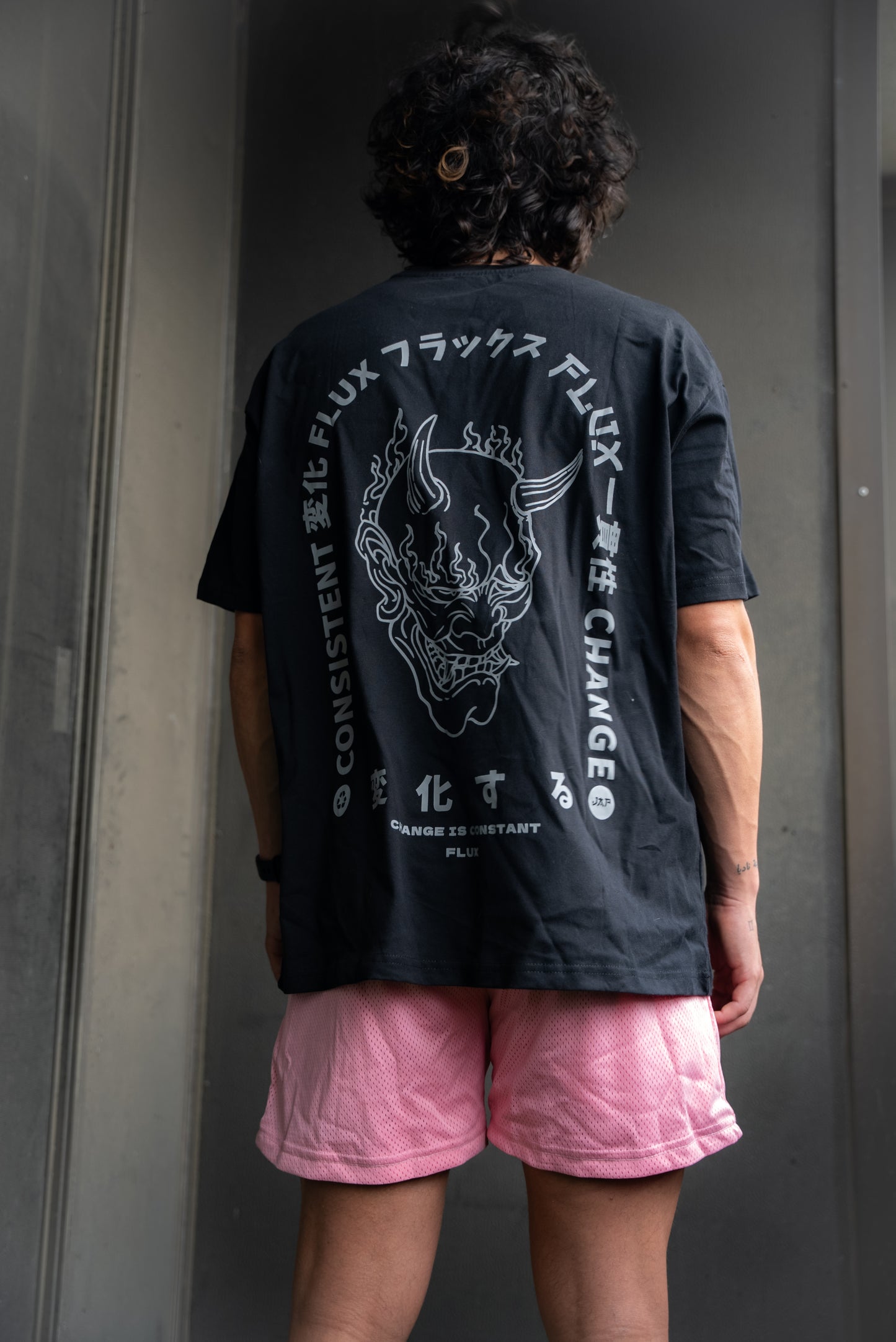 Black Living Skull Graphic Tee