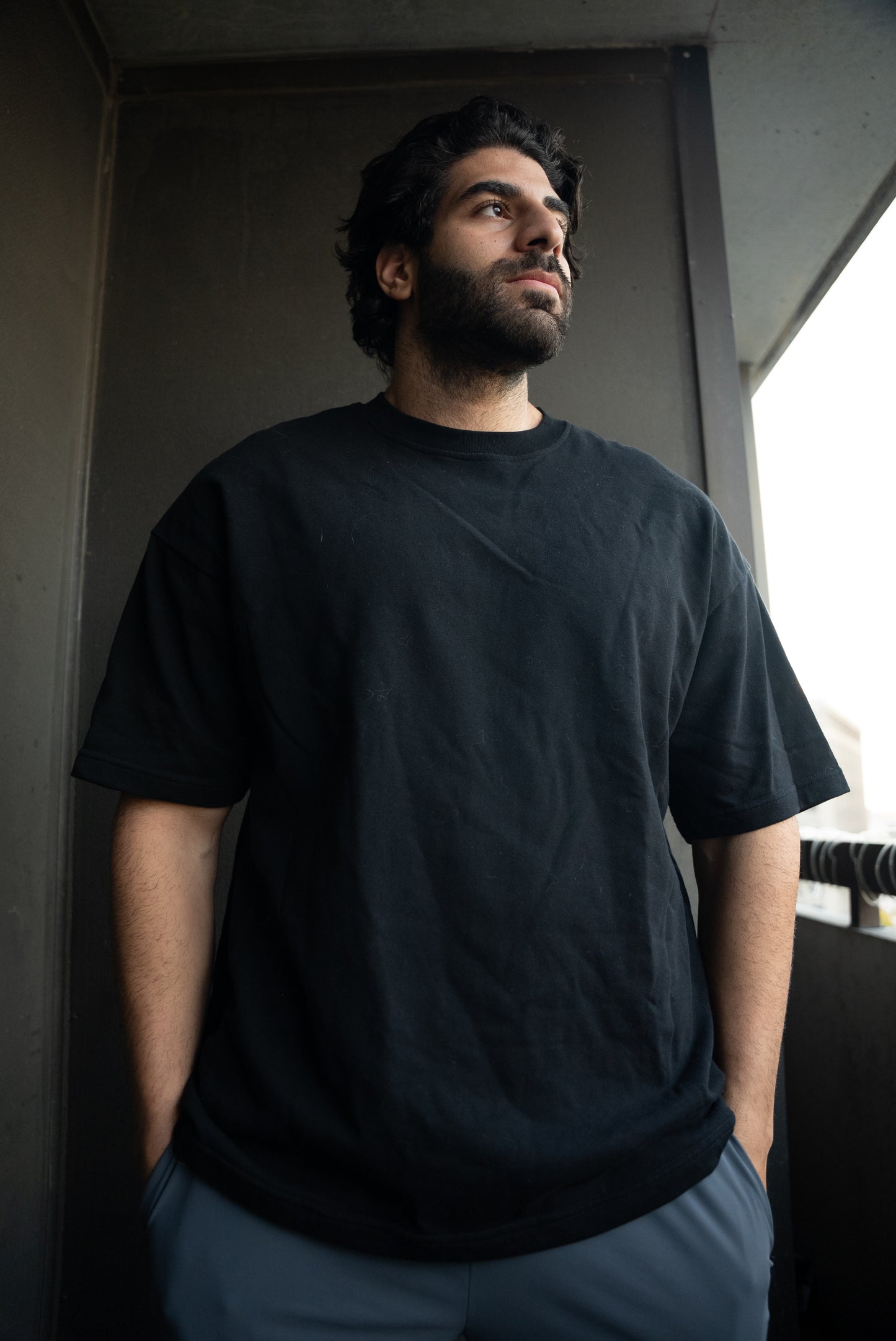 Black Heavyweight Blank T-Shirt
