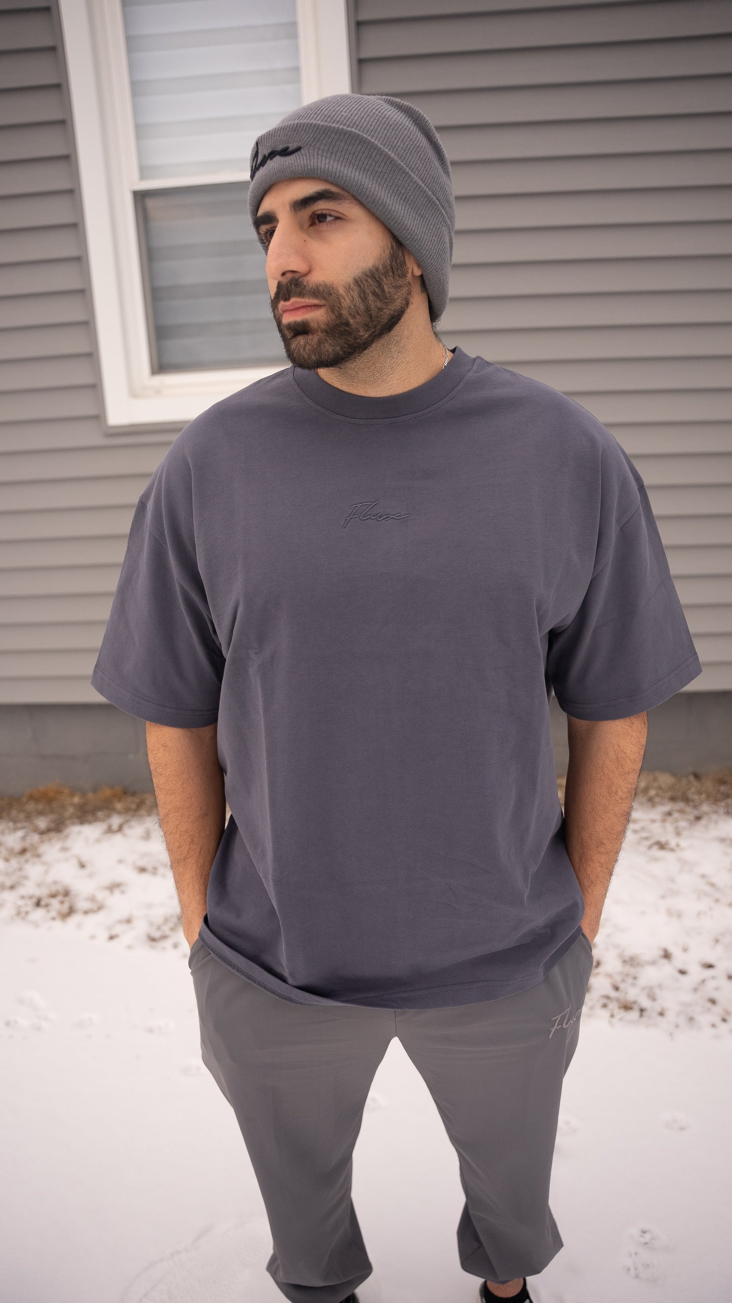 Heavyweight Midnight SLATE GREY Pumpcover