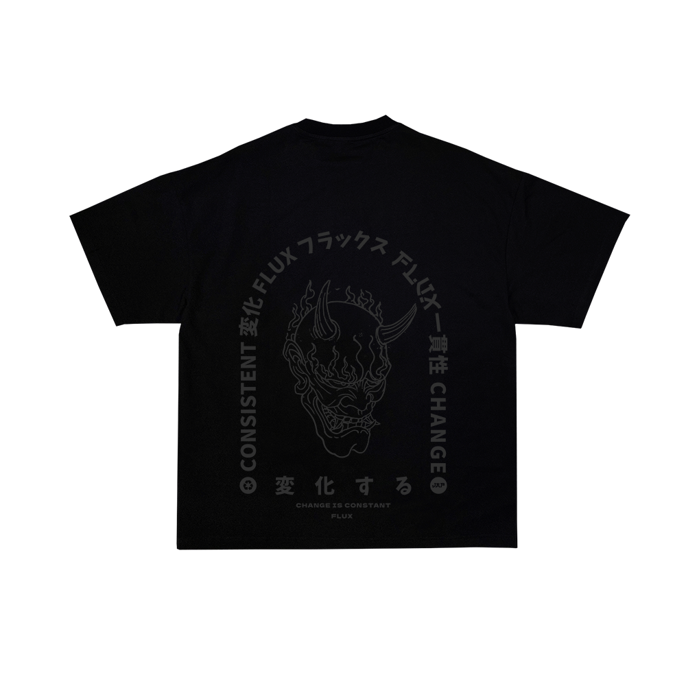 Black Living Skull Graphic Tee