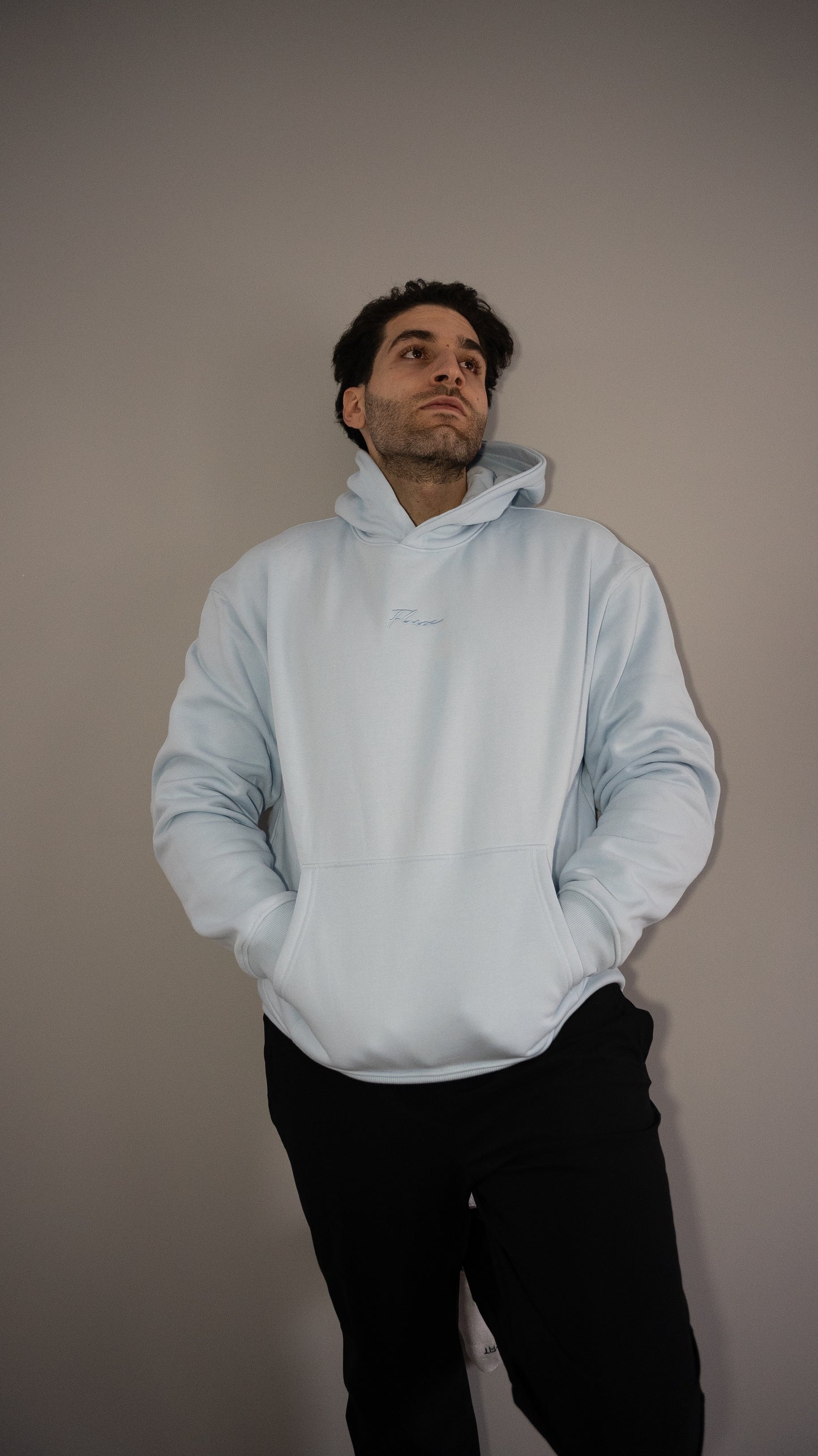 Light Blue Heavyweight Oversize Hoodie