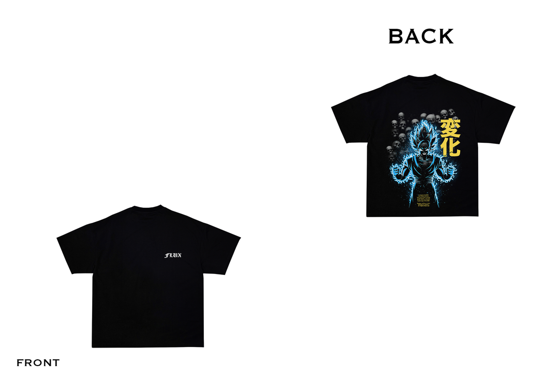 Black Anime Graphic Tee