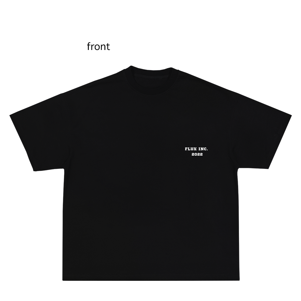 HEAVYWEIGHT  "Flux 2022 Inc" Graphic T-Shirt
